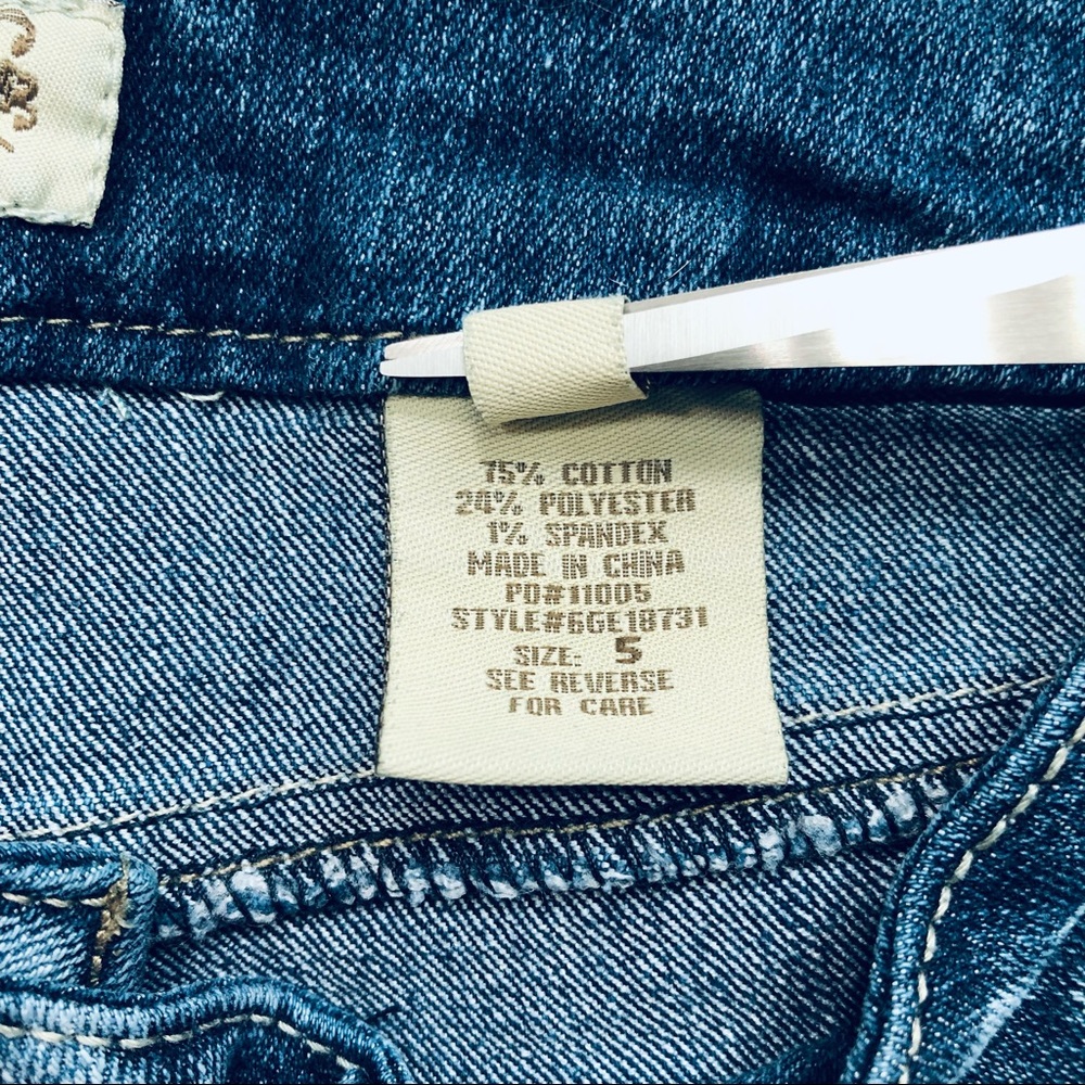 Paris Blues, Jean Shorts, Size 5 - Picture 8 of 14